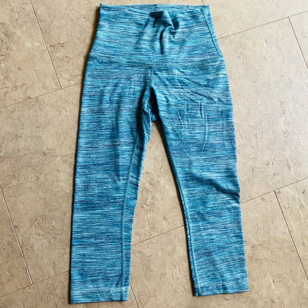 Lululemon HR Wunder Under Crops-Luon